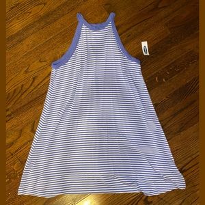 Old Navy Striped Halter Casual Dress